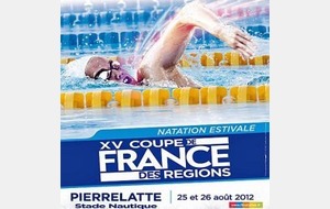 Coupe de France de natation estivale 2012
