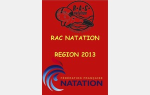 22 nageurs du RAC sélectionnés  pour les régionaux individuel