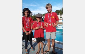 Les premieres medailles... de Fleur,  Mylo et Matysse