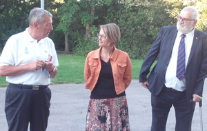 Acceuil de Francis Luyce vendredi soir