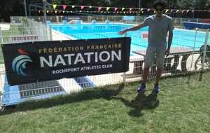 Un champion olympique à la piscine de Rochefort