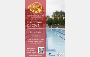 Reprise entrainements à Rochefort & inscriptions été 2025