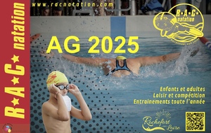 AG 2025 &amp; inscriptions