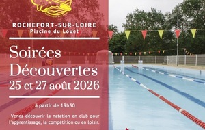 Soirées découvertes du club les 25 &amp; 27 aout