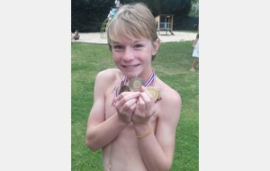 3 courses et trois médailles pour Malo