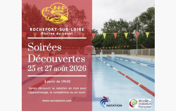 Soirées découvertes du club les 25 &amp; 27 aout