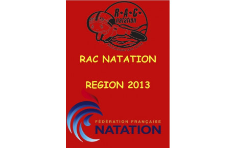 22 nageurs du RAC sélectionnés  pour les régionaux individuel