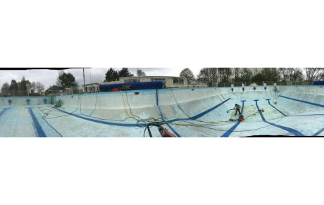 Travaux sur le bassin: LE GROS MORCEAU