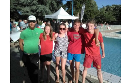 HISTORIQUE!!! 4 NAGEURS DU RAC À LA COUPE DE FRANCE!!!